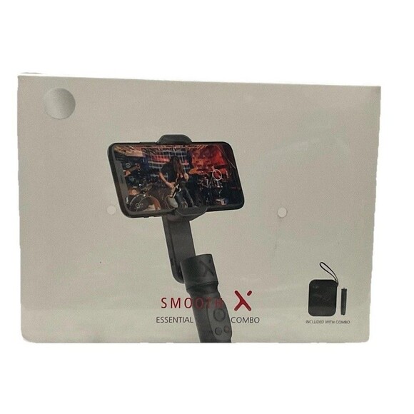Zhiyun Smooth X Foldable Gimbal Stabilizer for Smartphone, Handheld Selfie Stick - Picture 1 of 7